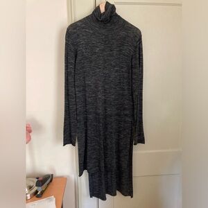 Zara size L gray knit long tunic.